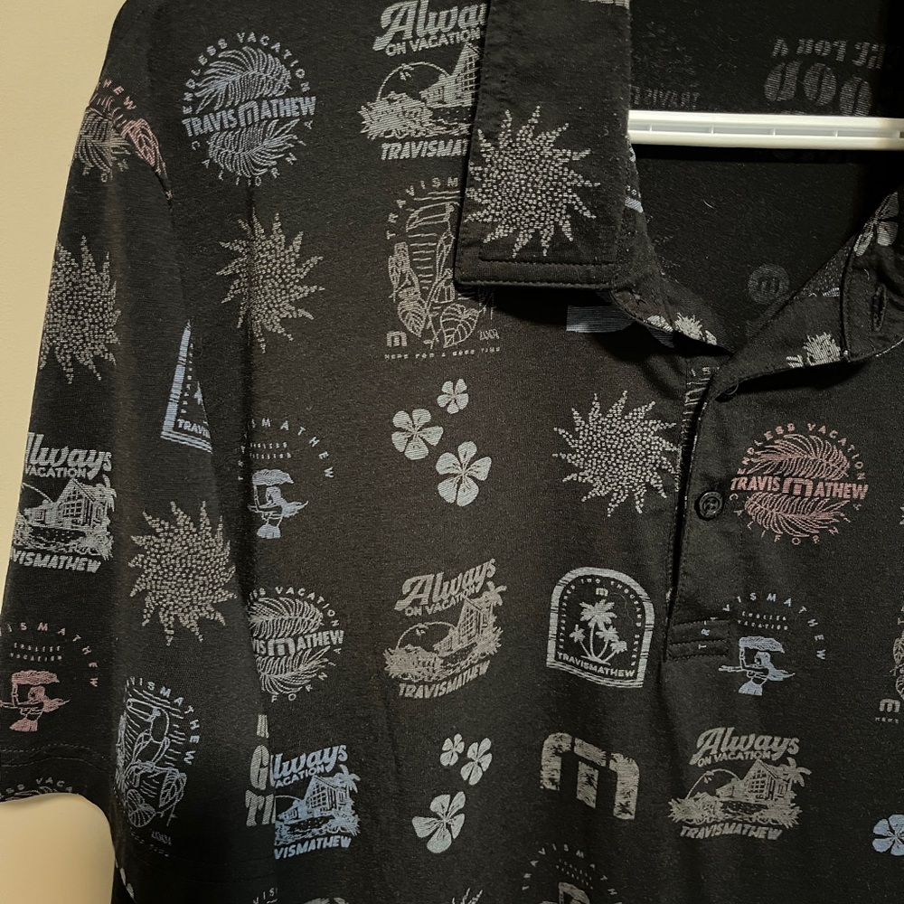 Travis Mathew Short-Sleeved Polo Shirt, size XL - Picture 3 of 9